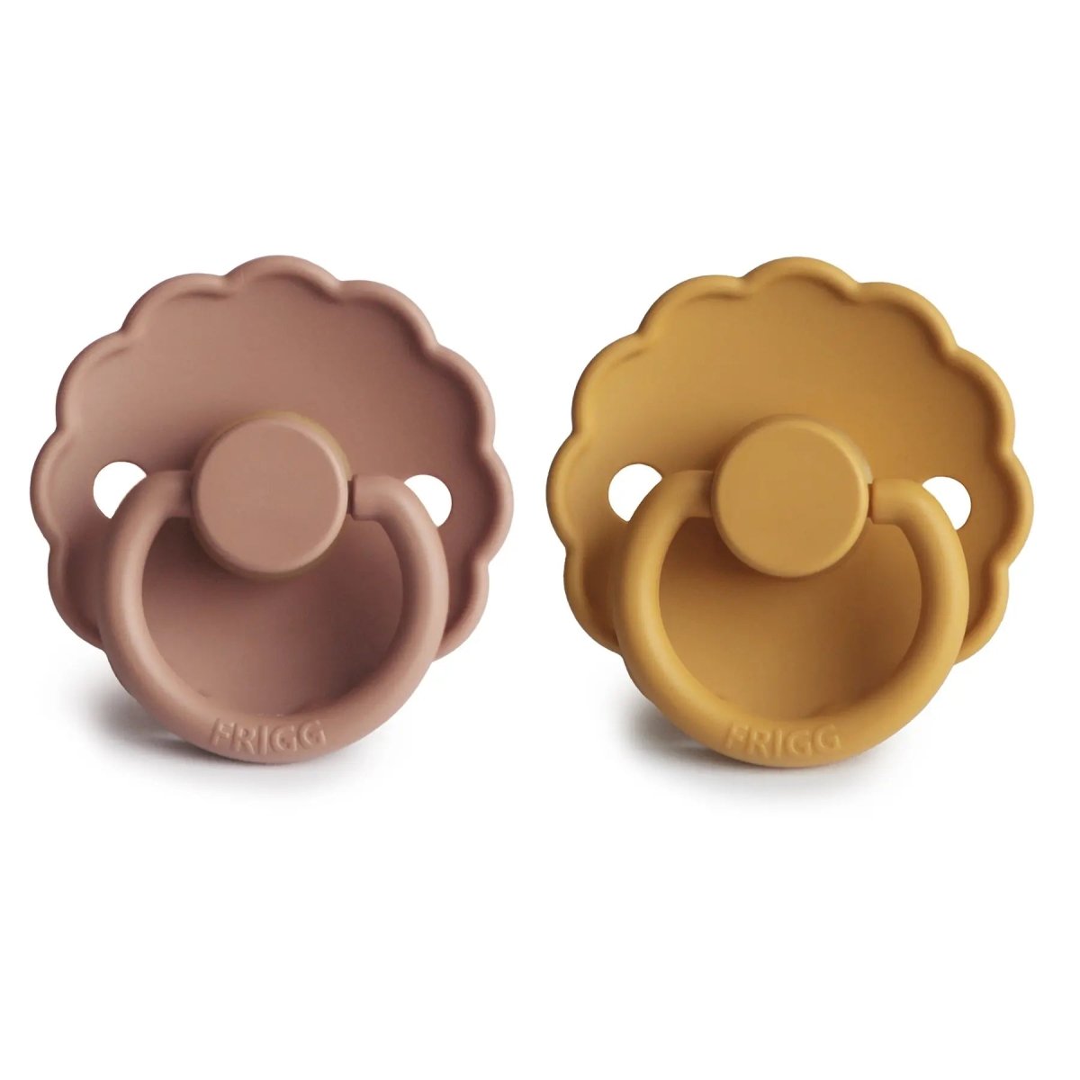 Mushie Frigg Daisy Natural Rubber Pacifier Two Pack - Everetts Place Boutique - 