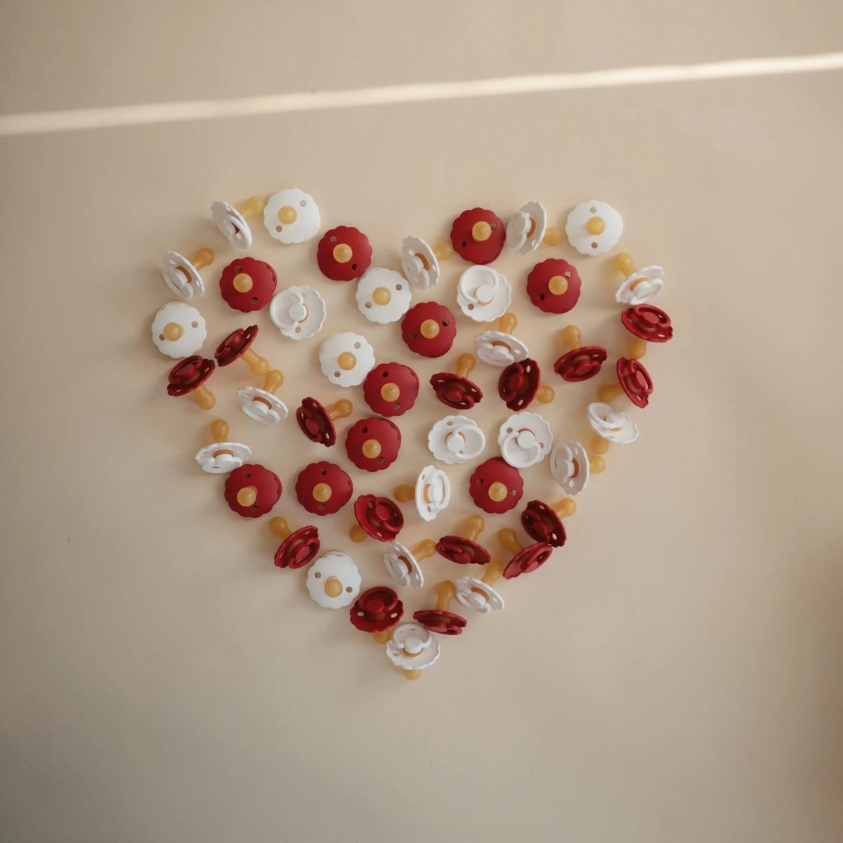 Mushie Frigg Daisy Natural Rubber Pacifier Two Pack - 