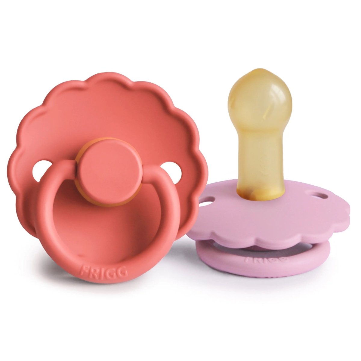 Mushie Frigg Daisy Natural Rubber Pacifier Two Pack - Everetts Place Boutique - 