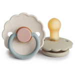 Mushie Frigg Daisy Natural Rubber Pacifier Two Pack - Everetts Place Boutique - 