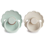 Mushie Frigg Daisy Natural Rubber Pacifier Two Pack - Everetts Place Boutique - 