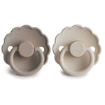 Mushie Frigg Daisy Natural Rubber Pacifier Two Pack - 