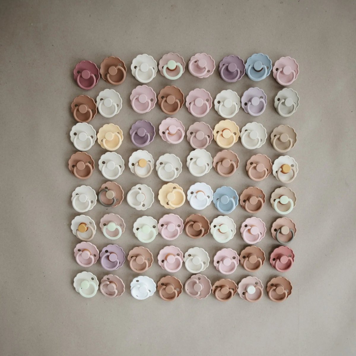 Mushie Frigg Daisy Natural Rubber Pacifier Two Pack - 