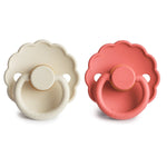 Mushie Frigg Daisy Natural Rubber Pacifier Two Pack - Everetts Place Boutique - 