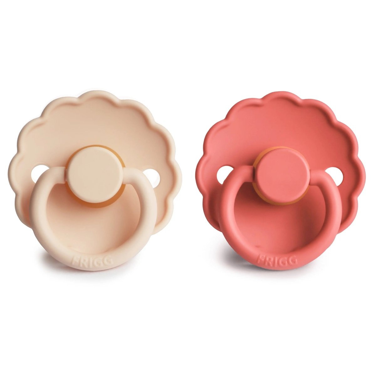 Mushie Frigg Daisy Natural Rubber Pacifier Two Pack - Everetts Place Boutique - 