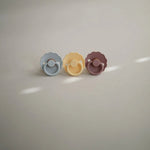 Mushie Frigg Daisy Natural Rubber Pacifier Two Pack - 