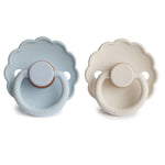 Mushie Frigg Daisy Natural Rubber Pacifier Two Pack - Everetts Place Boutique - 