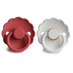 Mushie Frigg Daisy Natural Rubber Pacifier Two Pack - Everetts Place Boutique - 