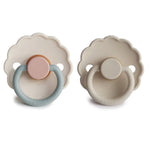 Mushie Frigg Daisy Natural Rubber Pacifier Two Pack - Everetts Place Boutique - 