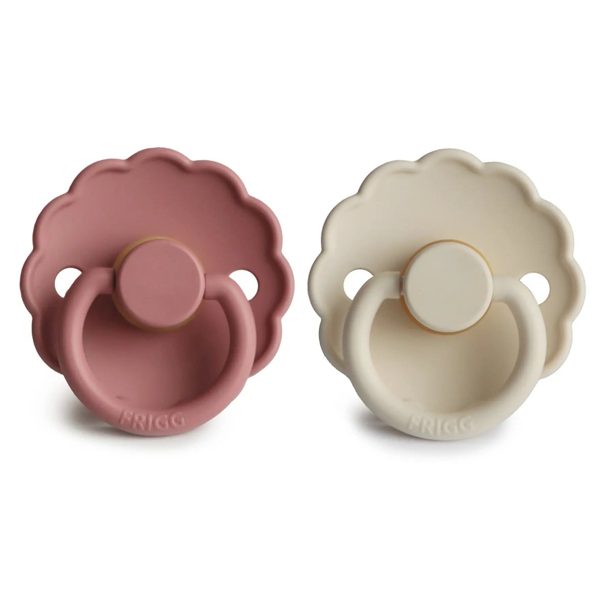 Mushie Frigg Daisy Natural Rubber Pacifier Two Pack - Everetts Place Boutique - 