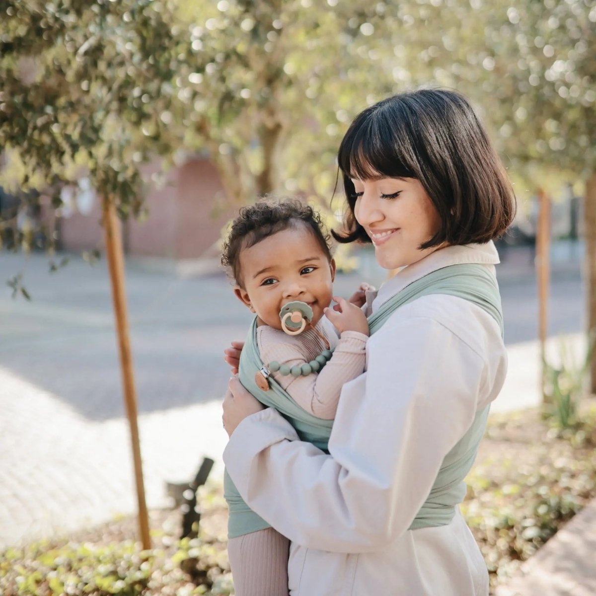 Mushie Frigg Daisy Natural Rubber Pacifier Two Pack - 