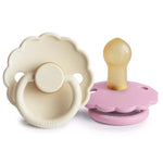 Mushie Frigg Daisy Natural Rubber Pacifier Two Pack - Everetts Place Boutique - 
