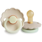 Mushie FRIGG Daisy Night Natural Rubber Pacifier 2 - Pack - 