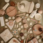 Mushie Frigg Daisy Night Silicone Pacifier 2 Pack with SilkySoft Nipple and Glow in Dark Design - Everetts Place Boutique - 