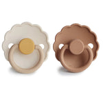 Mushie FRIGG Daisy Silicone Pacifier 2 - Pack - 