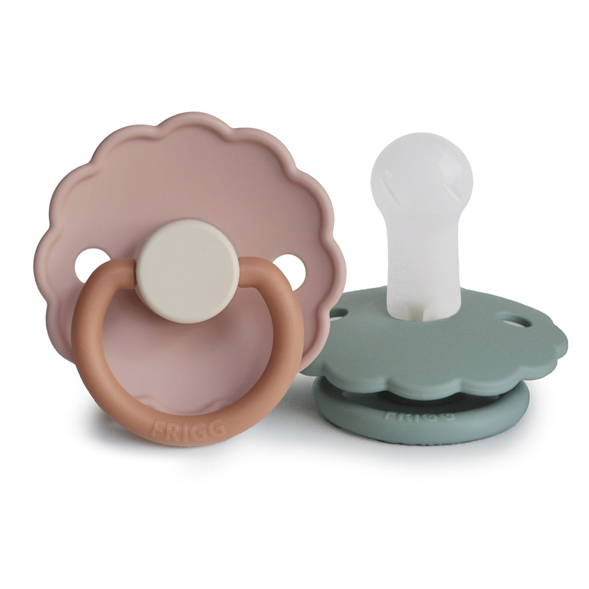 Mushie FRIGG Daisy Silicone Pacifier 2 - Pack Everetts Place