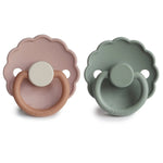Mushie FRIGG Daisy Silicone Pacifier 2 - Pack - 