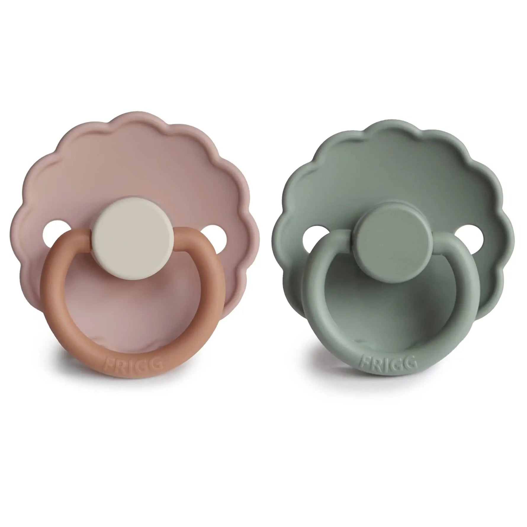 Mushie FRIGG Daisy Silicone Pacifier 2 - Pack - 