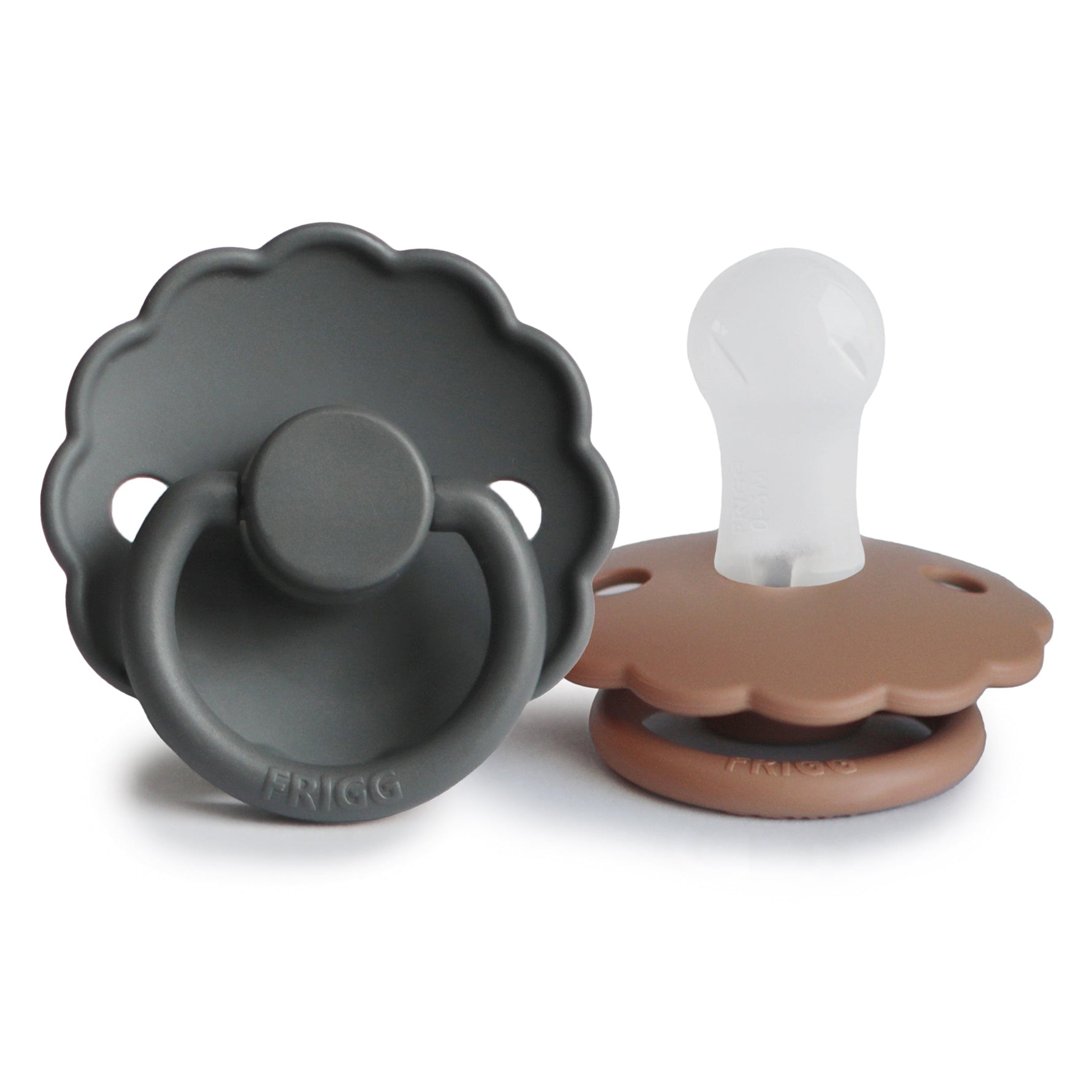 Mushie FRIGG Daisy Silicone Pacifier 2 - Pack Everetts Place