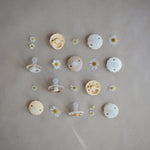 Mushie Frigg Daisy Silicone Pacifier 2 Pack with SilkySoft Nipple - 