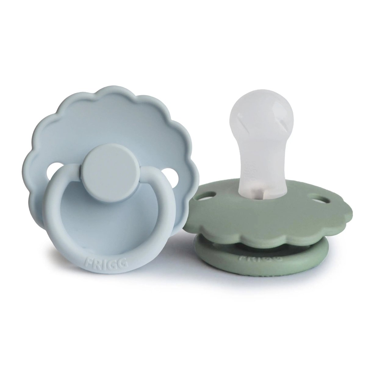 Mushie Frigg Daisy Silicone Pacifier 2 Pack with SilkySoft Nipple - Everetts Place Boutique - 