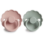 Mushie Frigg Daisy Silicone Pacifier 2 Pack with SilkySoft Nipple - Everetts Place Boutique - 