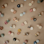 Mushie Frigg Daisy Silicone Pacifier 2 Pack with SilkySoft Nipple - 