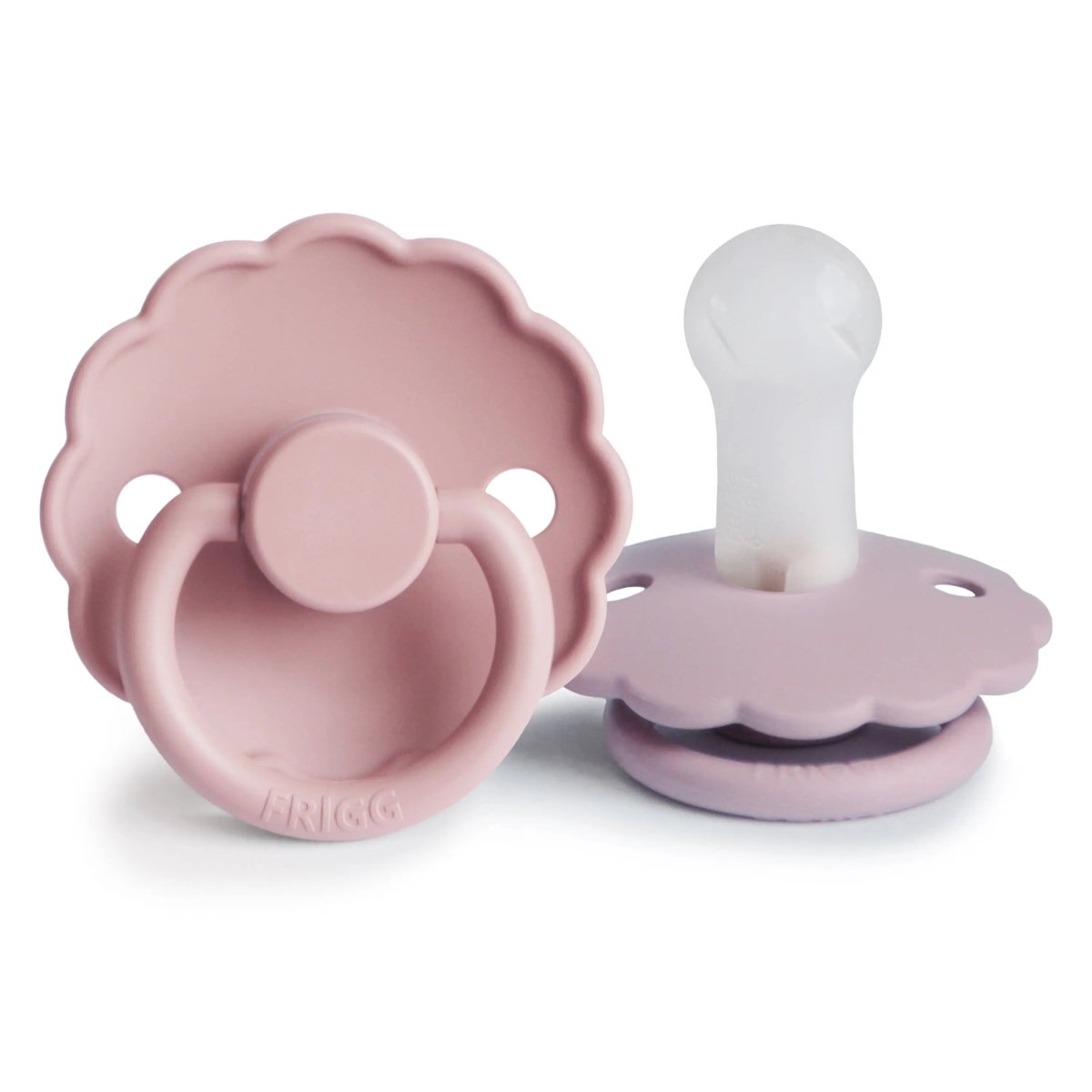 Mushie Frigg Daisy Silicone Pacifier 2 Pack with SilkySoft Nipple - Everetts Place Boutique - 