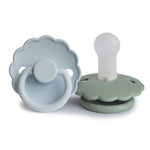 Mushie Frigg Daisy Silicone Pacifier 2 Pack with SilkySoft Nipple - Everetts Place Boutique - 