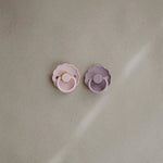 Mushie Frigg Daisy Silicone Pacifier 2 Pack with SilkySoft Nipple - Everetts Place Boutique - 