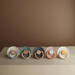 Mushie Frigg Daisy Silicone Pacifier 2 Pack with SilkySoft Nipple - Everetts Place Boutique - 