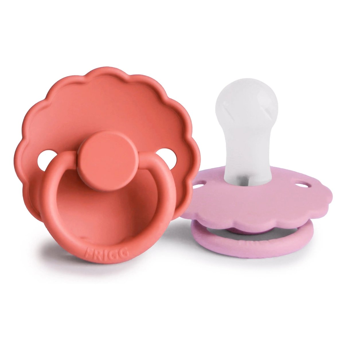 Mushie Frigg Daisy Silicone Pacifier 2 Pack with SilkySoft Nipple - Everetts Place Boutique - 
