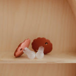 Mushie Frigg Daisy Silicone Pacifier 2 Pack with SilkySoft Nipple - Everetts Place Boutique - 