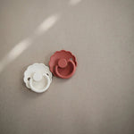 Mushie Frigg Daisy Silicone Pacifier 2 Pack with SilkySoft Nipple - Everetts Place Boutique - 
