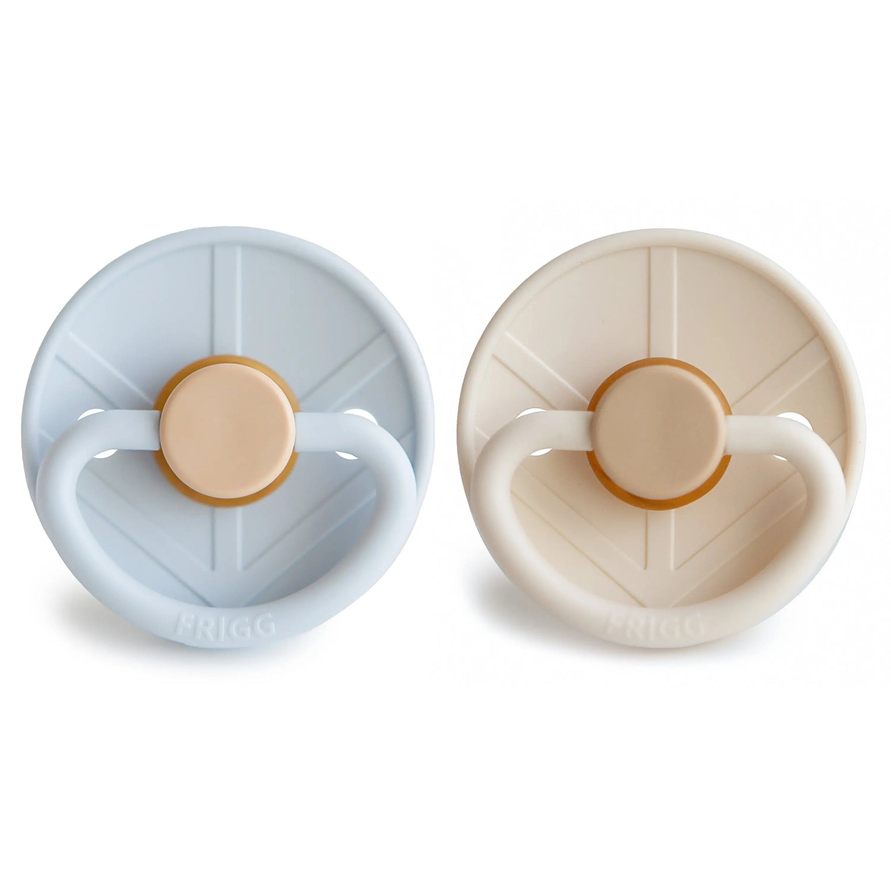 Mushie FRIGG Little Viking Natural Rubber Pacifier 2 - Pack - 