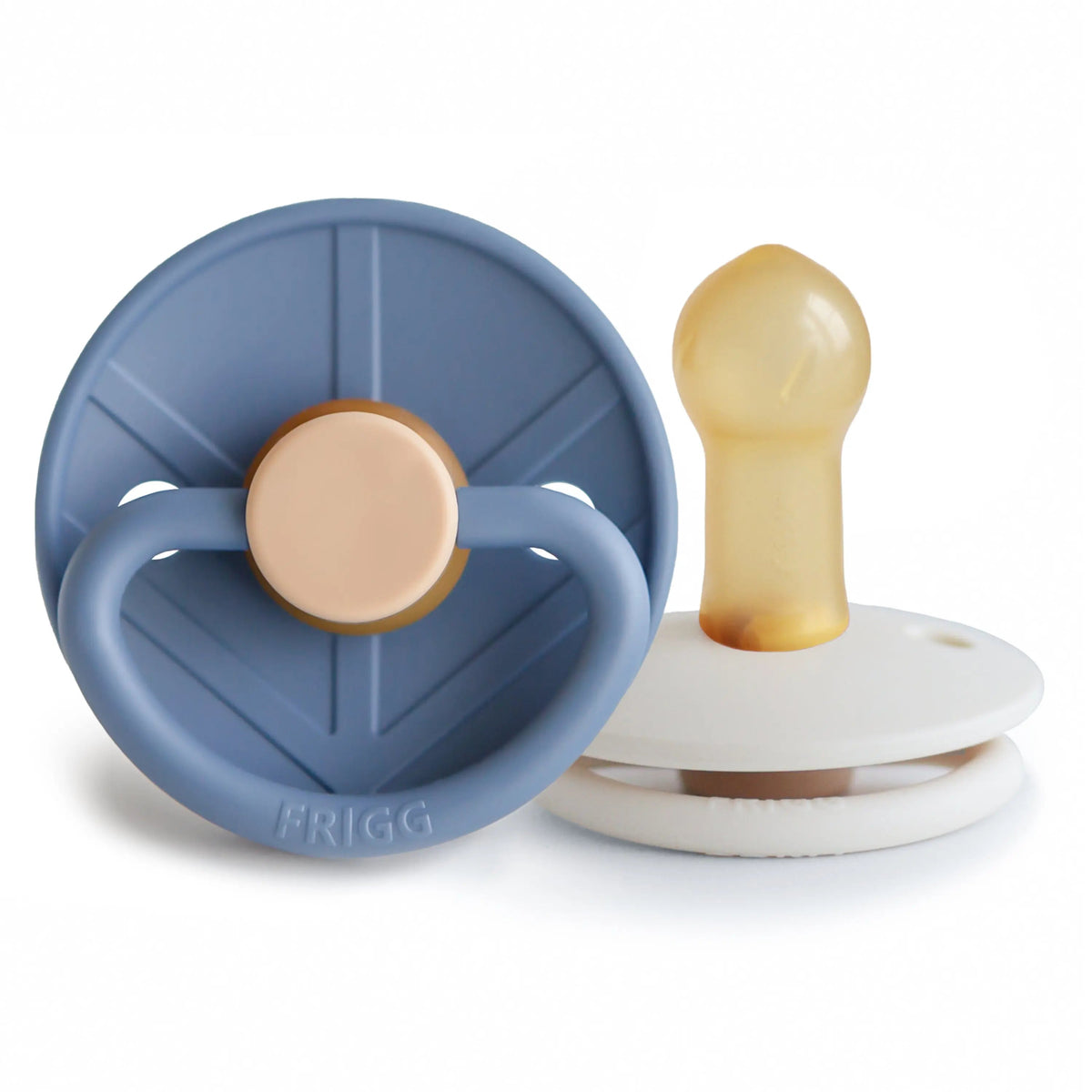 Mushie FRIGG Little Viking Natural Rubber Pacifier 2 - Pack - 