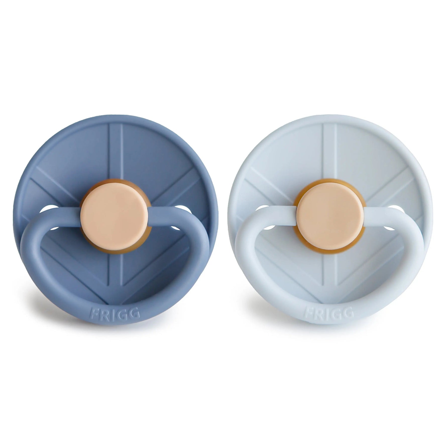 Mushie FRIGG Little Viking Natural Rubber Pacifier 2 - Pack - 
