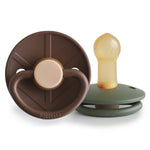 Mushie FRIGG Little Viking Natural Rubber Pacifier 2 - Pack - 