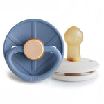 Mushie FRIGG Little Viking Natural Rubber Pacifier 2 - Pack - 