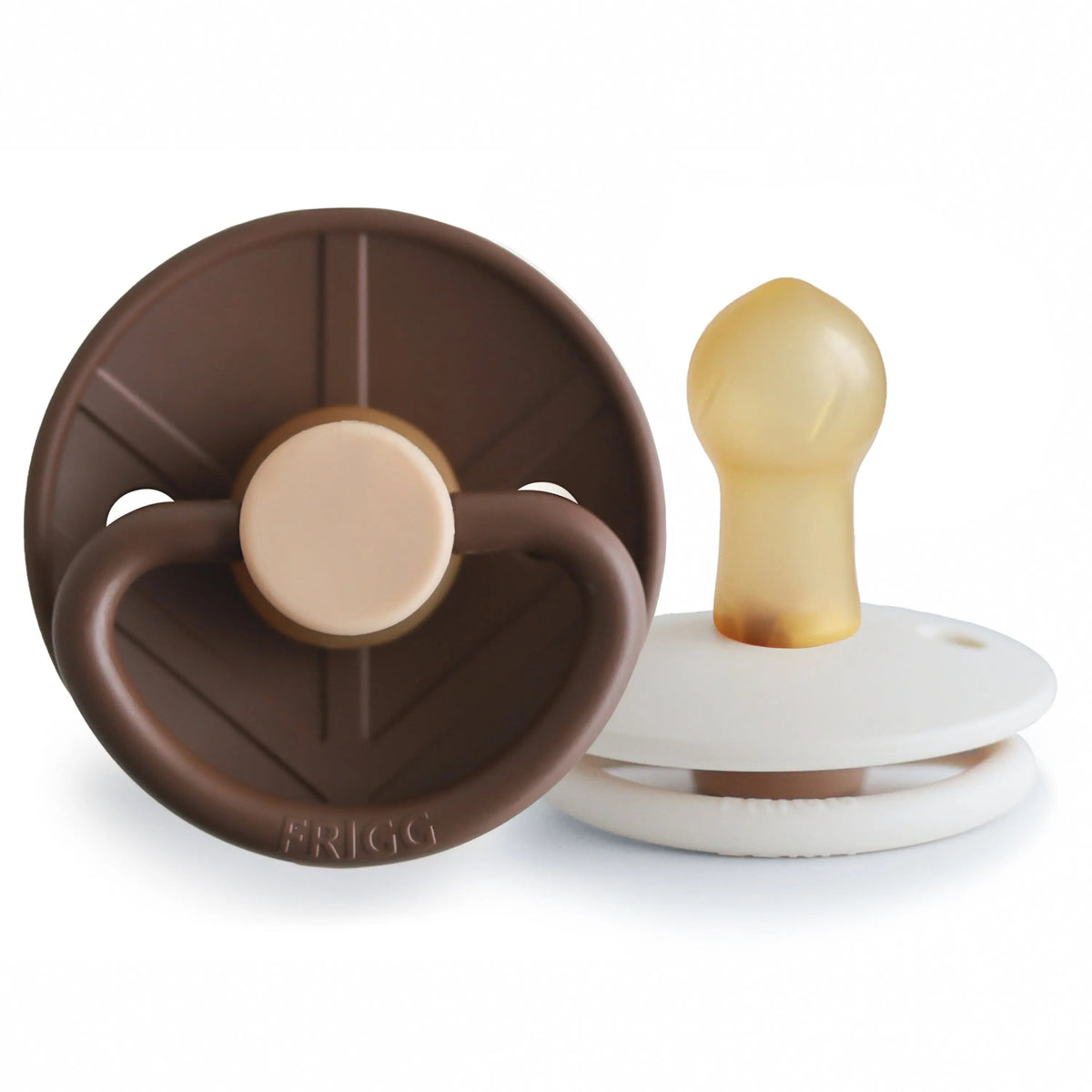 Mushie FRIGG Little Viking Natural Rubber Pacifier 2 - Pack - 