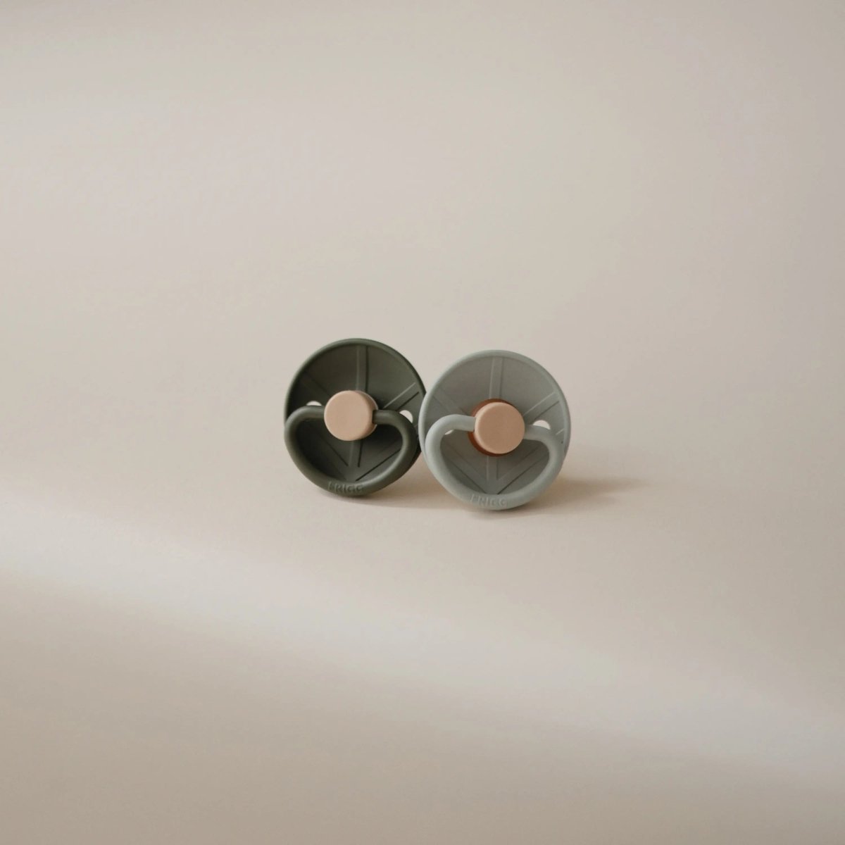 Mushie Frigg Little Viking Silicone Pacifiers 2 - Pack with SilkySoft Nipple - Everetts Place Boutique - 