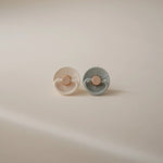 Mushie Frigg Little Viking Silicone Pacifiers 2 - Pack with SilkySoft Nipple - Everetts Place Boutique - 