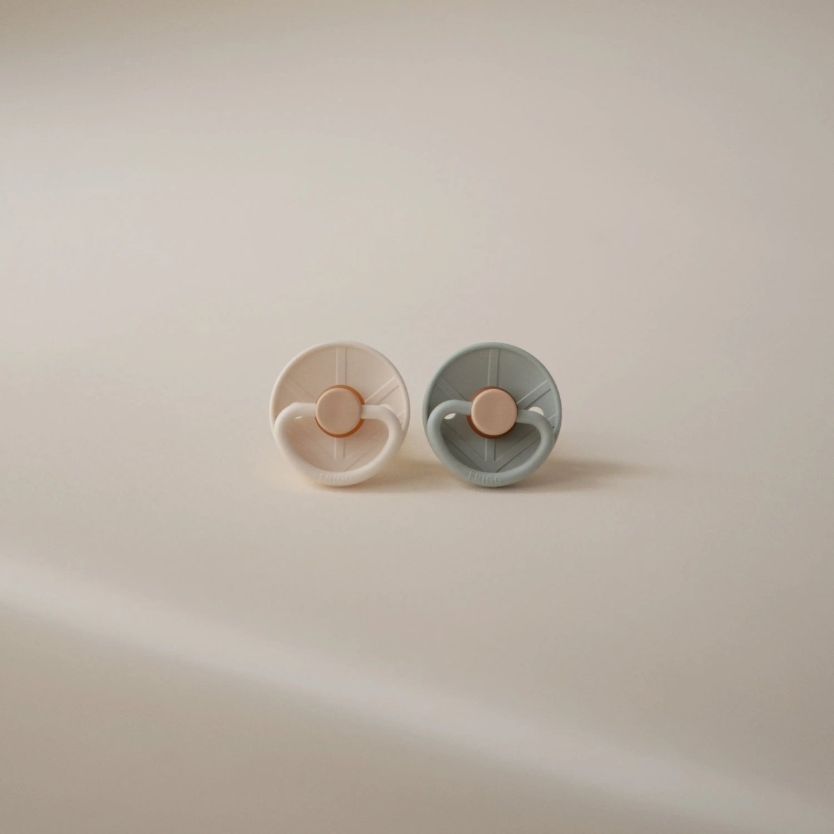 Mushie Frigg Little Viking Silicone Pacifiers 2 - Pack with SilkySoft Nipple - Everetts Place Boutique - 