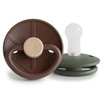 Mushie Frigg Little Viking Silicone Pacifiers 2 - Pack with SilkySoft Nipple - Everetts Place Boutique - 