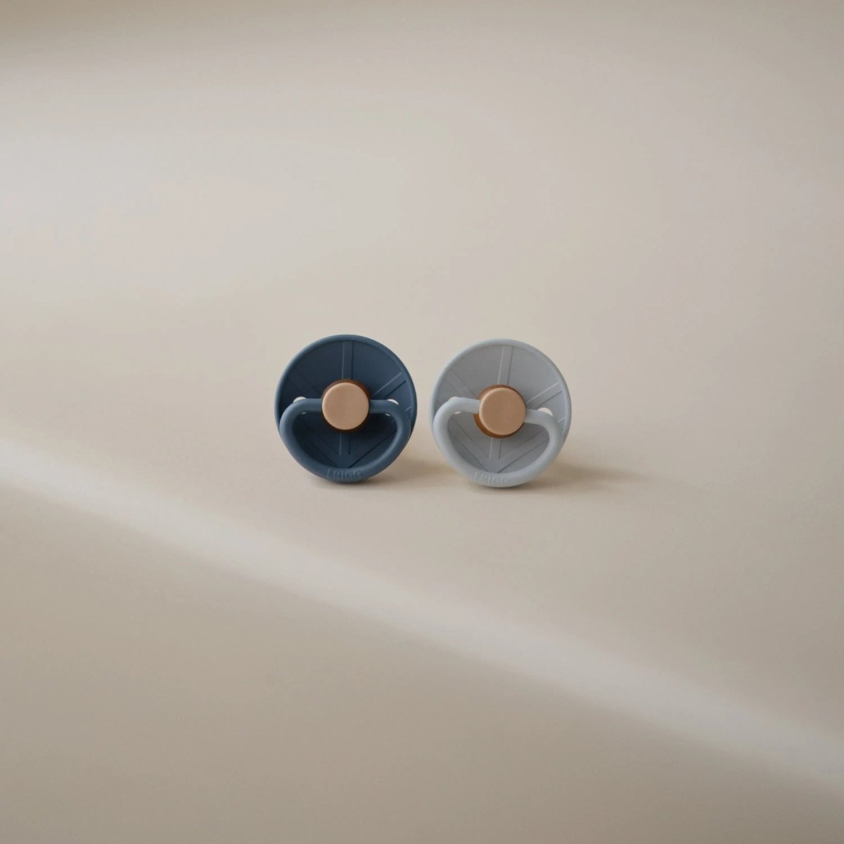 Mushie Frigg Little Viking Silicone Pacifiers 2 - Pack with SilkySoft Nipple - Everetts Place Boutique - 