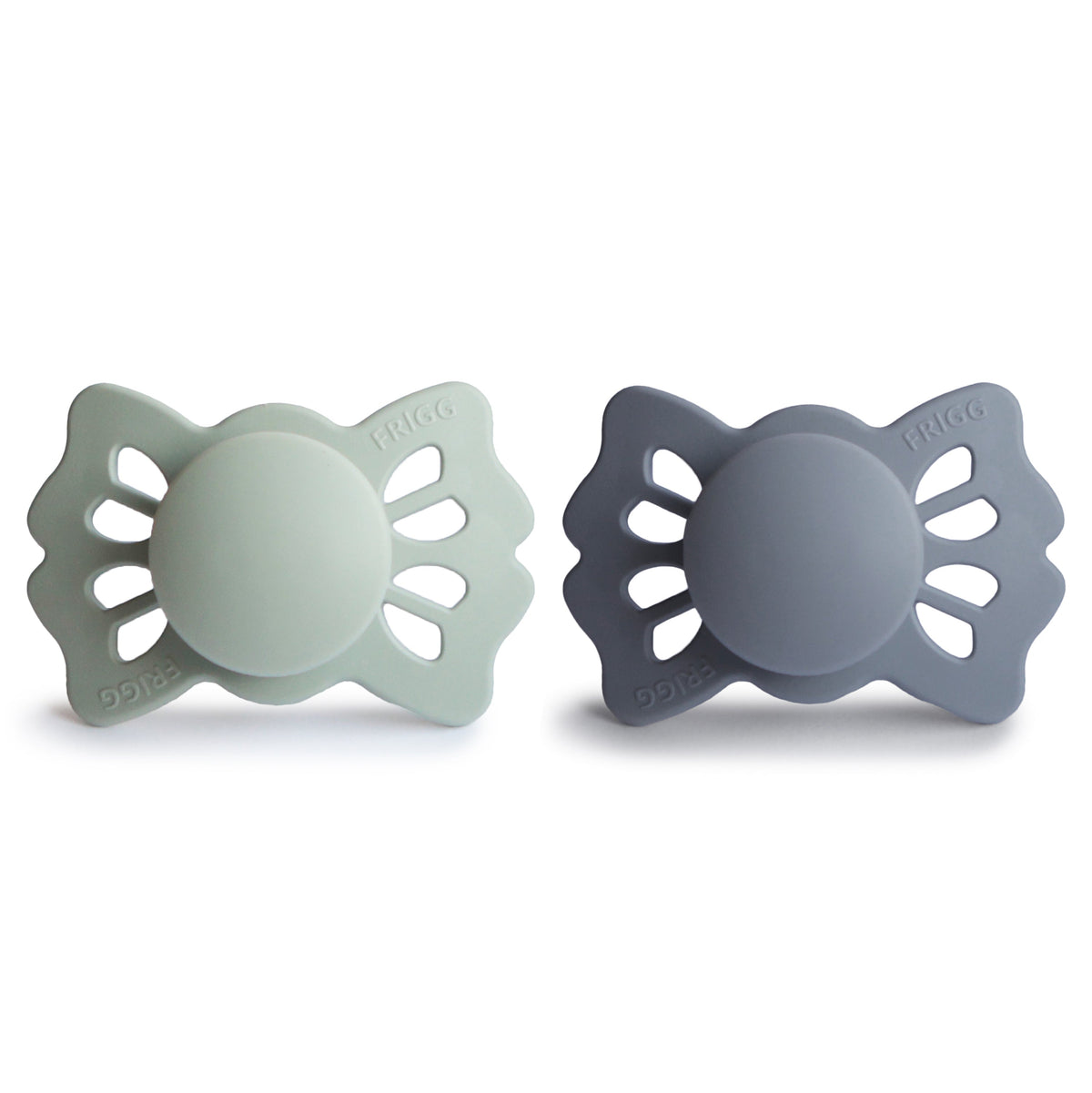 Mushie FRIGG Lucky Symmetrical Silicone Pacifier 2 - Pack (0 - 6 Months) - 