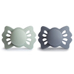 Mushie FRIGG Lucky Symmetrical Silicone Pacifier 2 - Pack (0 - 6 Months) - 
