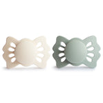 Mushie FRIGG Lucky Symmetrical Silicone Pacifier 2 - Pack (0 - 6 Months) - 