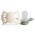 Mushie FRIGG Lucky Symmetrical Silicone Pacifier 2 - Pack (0 - 6 Months) - 