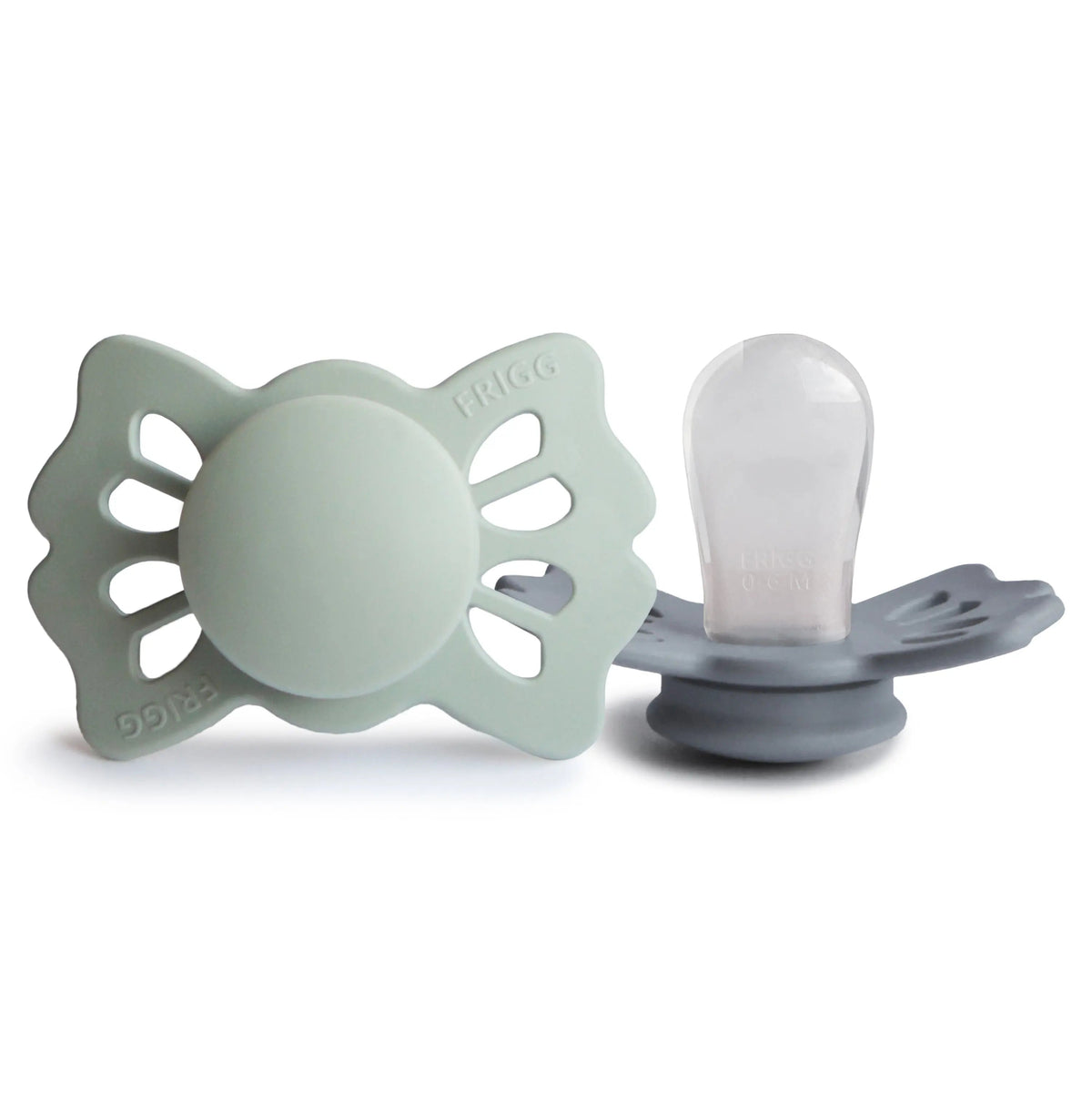 Mushie FRIGG Lucky Symmetrical Silicone Pacifier 2 - Pack (0 - 6 Months) - 